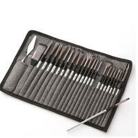 Без бренда «Коробка 50 шт.: Набор кистей для рисования в чехле, премиум набор (23 нейлоновых кисти, 1 мастихин)» в Петрозаводске в интернет-магазине Без бренда «Коробка 50 шт.: Набор кистей для рисования в чехле, премиум набор (23 нейлоновых кисти, 1 мастихин)» в Петрозаводске