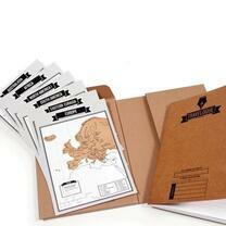 Без бренда «Скретч-карта мира стирающаяся. Карта путешествий» в Петрозаводске