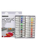 Без бренда «Коробка 24 шт.: Акриловые краски «Две картинки» 24 шт. по 12 мл, проф. пигмент» в Петрозаводске в интернет-магазине Без бренда «Коробка 24 шт.: Акриловые краски «Две картинки» 24 шт. по 12 мл, проф. пигмент» в Петрозаводске