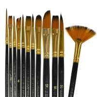 Без бренда «Кисти для рисования набор (12 шт)» в Петрозаводске в интернет-магазине Без бренда «Кисти для рисования набор (12 шт)» в Петрозаводске