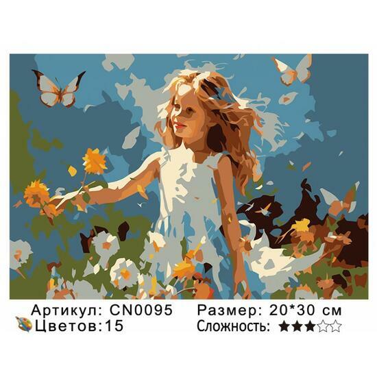 Картина по номерам 20x30 CN0095