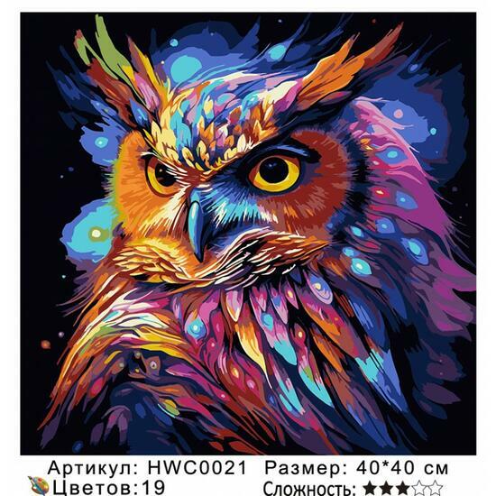 Картина по номерам 40x40 HWC0021