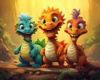 Без бренда «Милые и веселые дракончики» в Петрозаводске