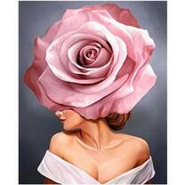 Без бренда «Девушка с розовой розой на голове» в Петрозаводске