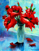 Без бренда «Букет красных маков» в Петрозаводске