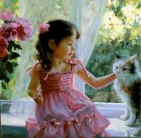 Без бренда «Девочка с кошкой на подоконнике» в Петрозаводске в интернет-магазине Без бренда «Девочка с кошкой на подоконнике» в Петрозаводске