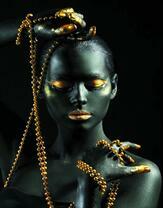 Без бренда «Девушка в черно-золотом макияже» в Петрозаводске в интернет-магазине  Без бренда «Девушка в черно-золотом макияже» в Петрозаводске