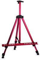 Без бренда «Коробка 25 шт.: Металлический мольберт тренога в чехле, телескопический, красный» в Петрозаводске