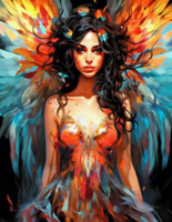 Без бренда «Девушка в ярком костюме в стиле фэнтези» в Петрозаводске в интернет-магазине Без бренда «Девушка в ярком костюме в стиле фэнтези» в Петрозаводске