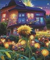 Без бренда «Сказочный домик и поле подсолнухов» в Петрозаводске