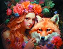 Без бренда «Рыжая девушка и рыжая лисица» в Петрозаводске