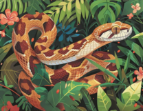 Без бренда «Маисовый полоз в зеленой листве» в Петрозаводске