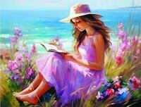 Без бренда «Девочка читает на берегу» в Петрозаводске